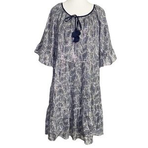 Kobi Halperin Adonia Metallic Print Silk-Blend Midi Dress